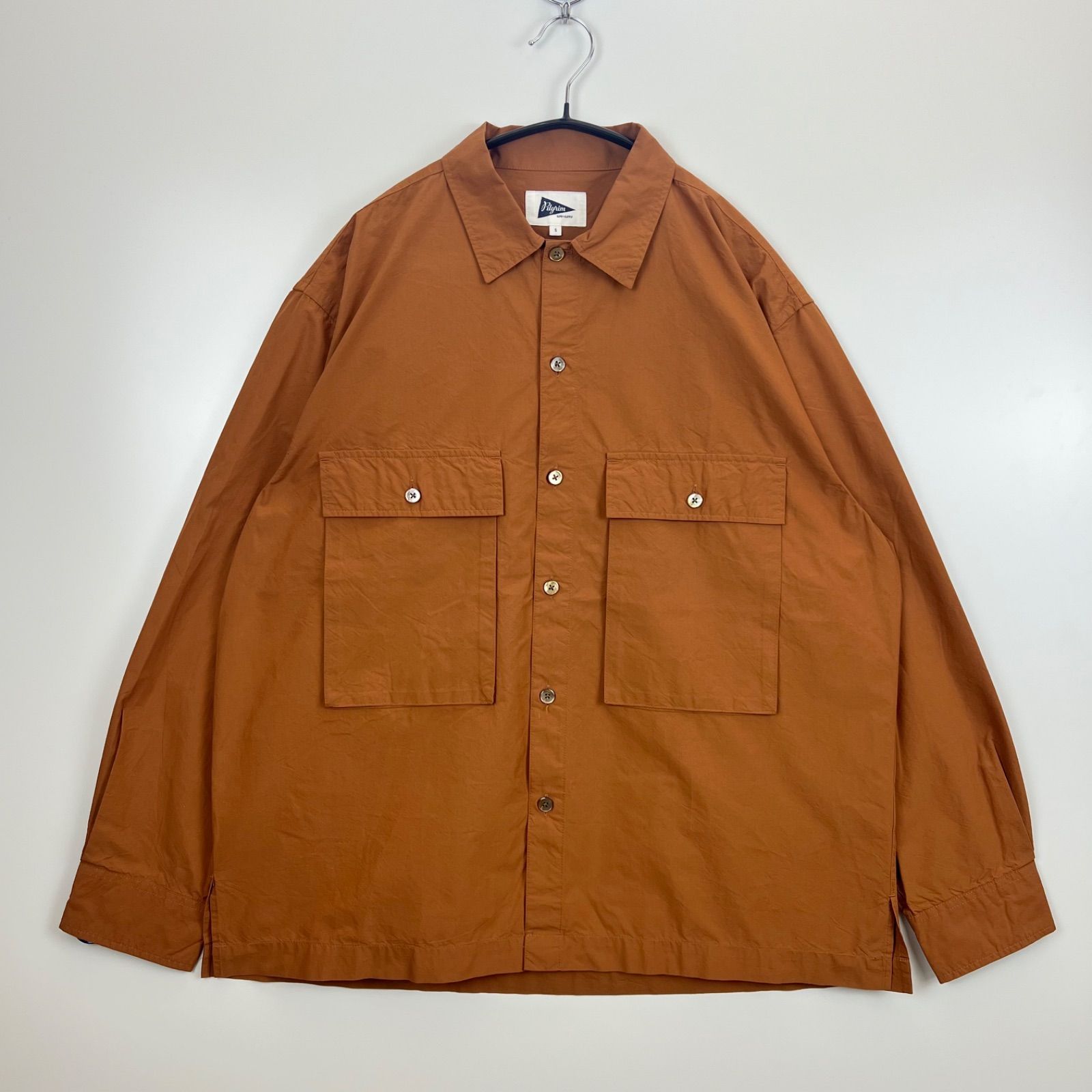 Pilgrim surf supply 23ss CORDURA Ivan Longsleeve shirt 36-11-0056-065 S ピルグリム サーフ サプライ アーミー シャツジャケット