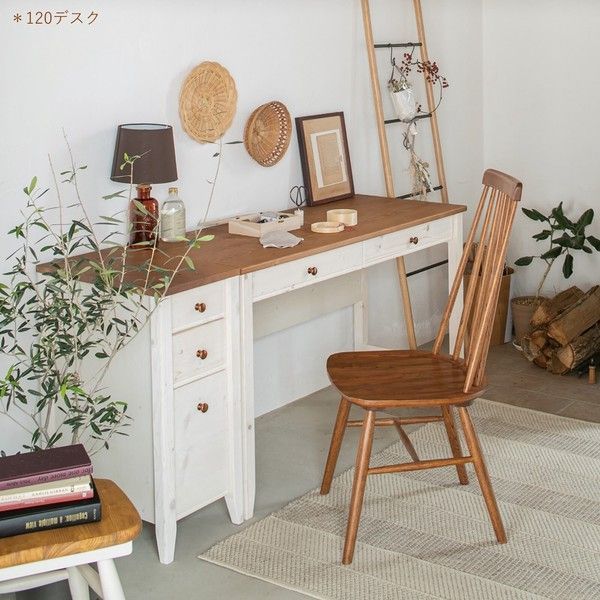 パソコンデスク 3段シェルフ付 オフィスデスクアジャスター付き