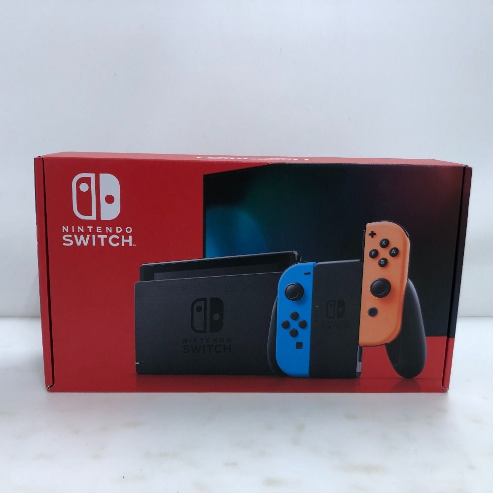 02w07178 Nintendo Switch本体 XKJ Joy-Con(L)ネオンブルー/(R)ネオンレッド ニンテンドースイッチ 未使用品  【中古品】 - メルカリ