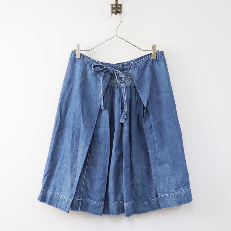 ぼ*び様 新品未使用✳︎45Rシルキーデニムスカート45rpmフォー