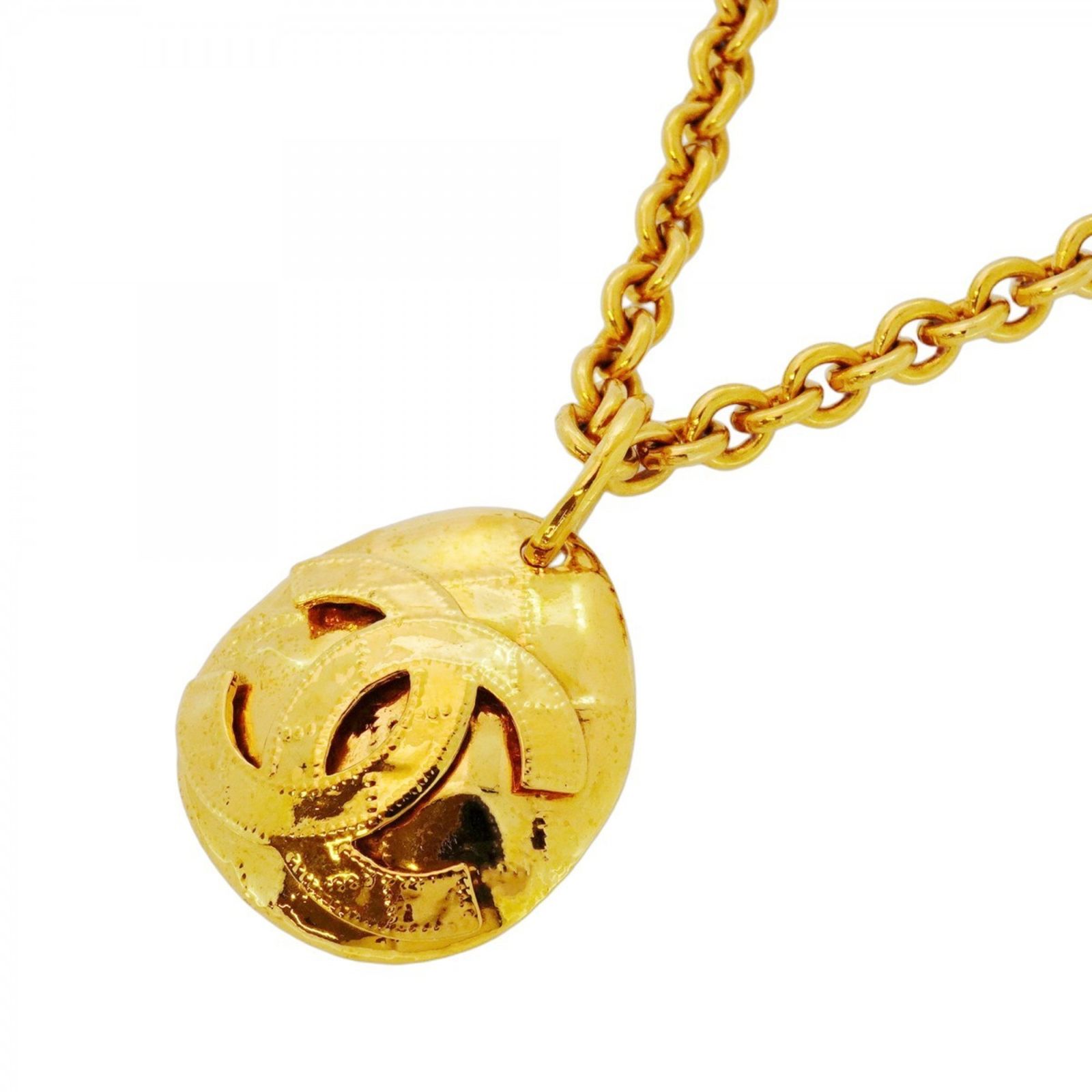 シャネル Chanel シャネル ネックレス ココマーク GPメッキ ゴールドレディース P1360054