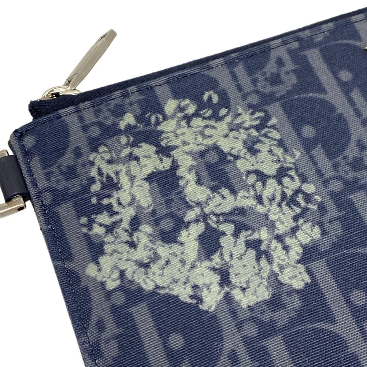 DIOR ChristianDior ディオール クリスチャンディオール クラッチバッグ - 2ESCA338DDO ネイビー×マルチ Dior Tears オブリーク WWW_SUPERTOOLSSHOP_NL