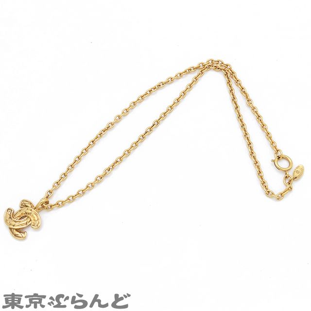 シャネル ココマーク マトラッセ ネックレス GP 3858 CHANEL CHANEL - CHANEL ココマーク マトラッセ ネックレス GP 3858 CC