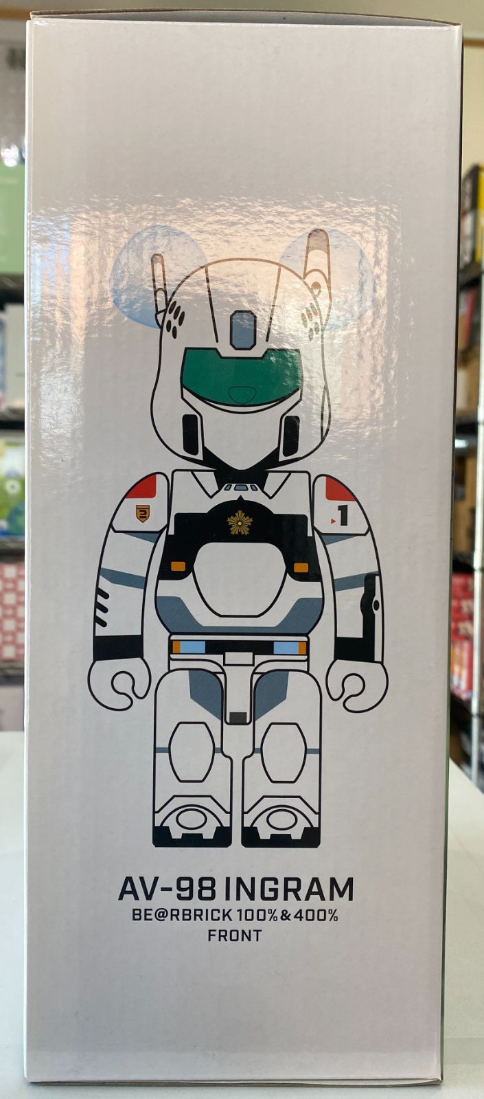 【新品未使用】BE@RBRICK ベアブリック  PATLABOR AV-98 INGRAM 100％ & 400％ 機動警察パトレイバー EZY×2クリエイターズ