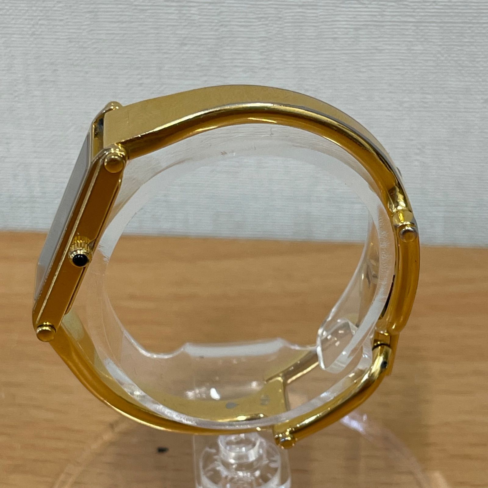 □グッチ GUCCI 1500L レディース時計 稼働品 電池交換2025年9月 A25