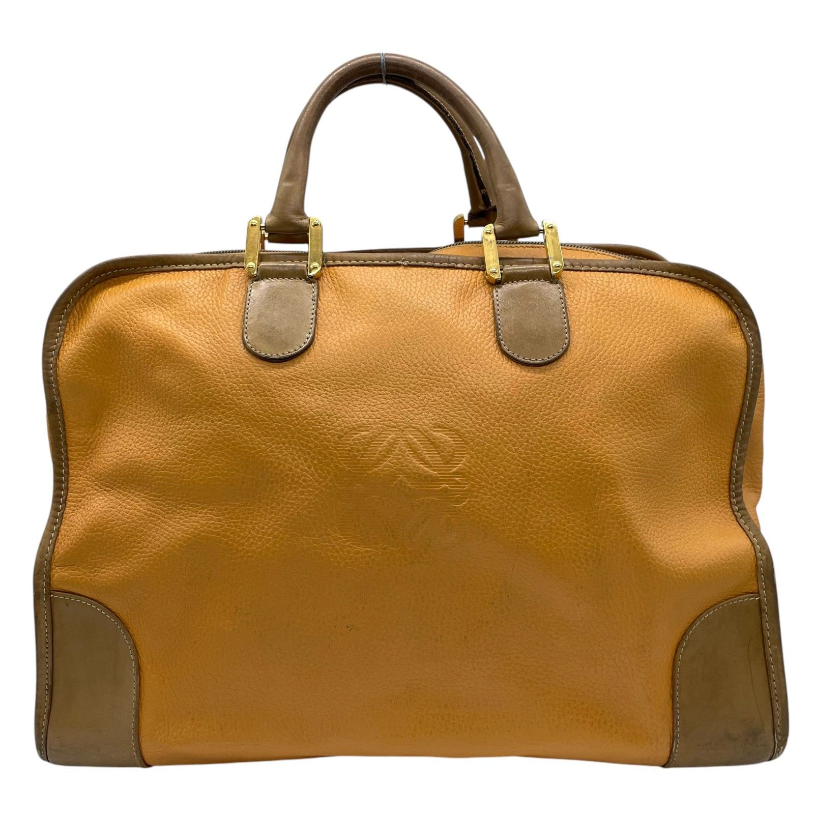 1円 LOEWE ロエベ アナグラム アマソナ32 スエード×レザー 1円 ロエベ