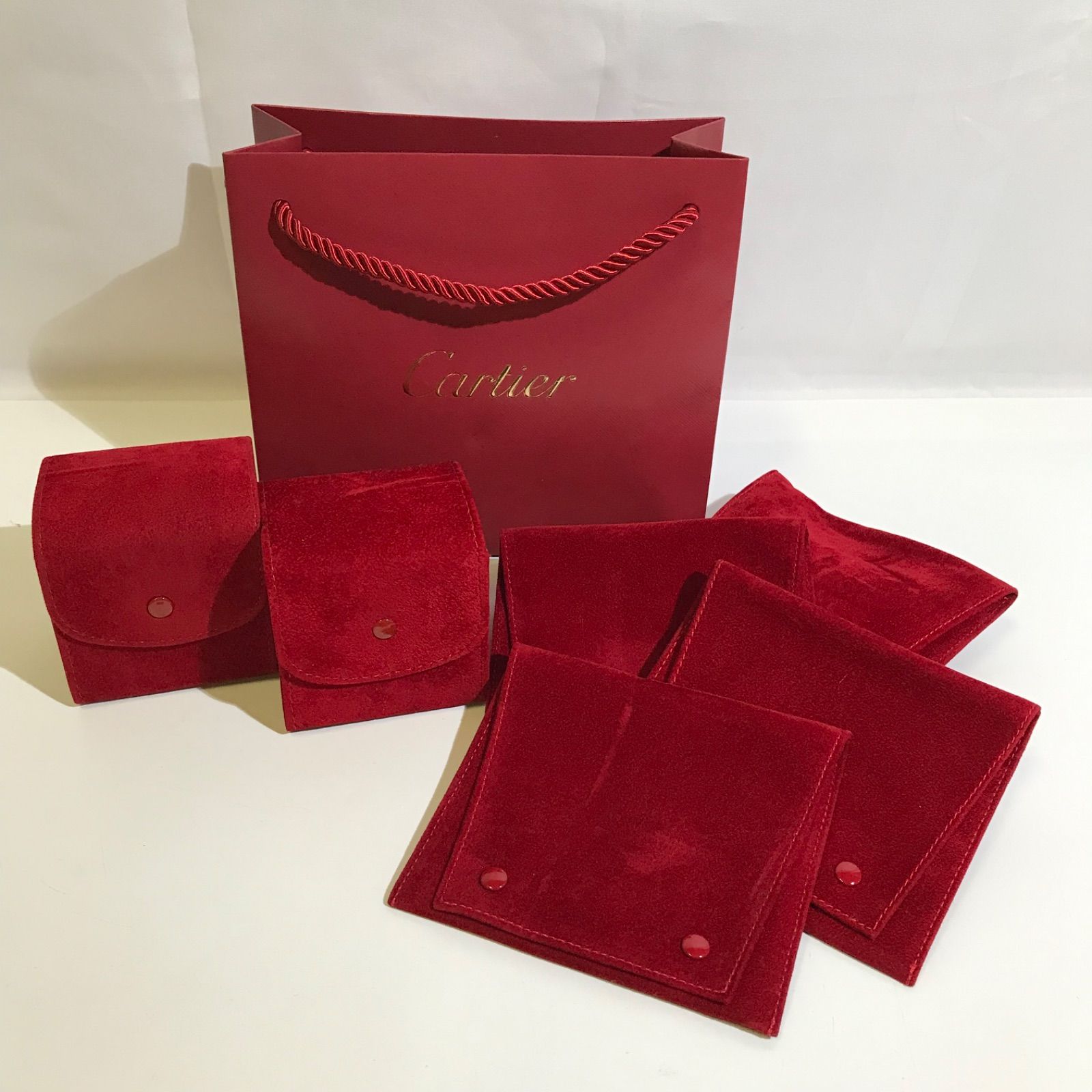 カルティエ Cartier 時計 ジュエリーケース　袋 Cartier カルティエ 時計 ジュエリー ケース 収納箱