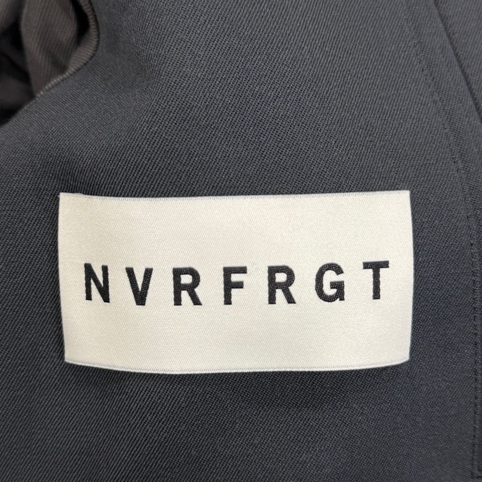 NVRFRGT グレー テーラードジャケット　2way NVRFRGT グレー テーラードジャケット2way