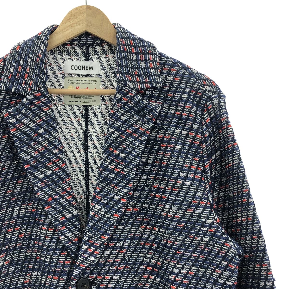 美品】 Coohem / コーヘン | ARCHIVE_BLAZER TWEED JACKET