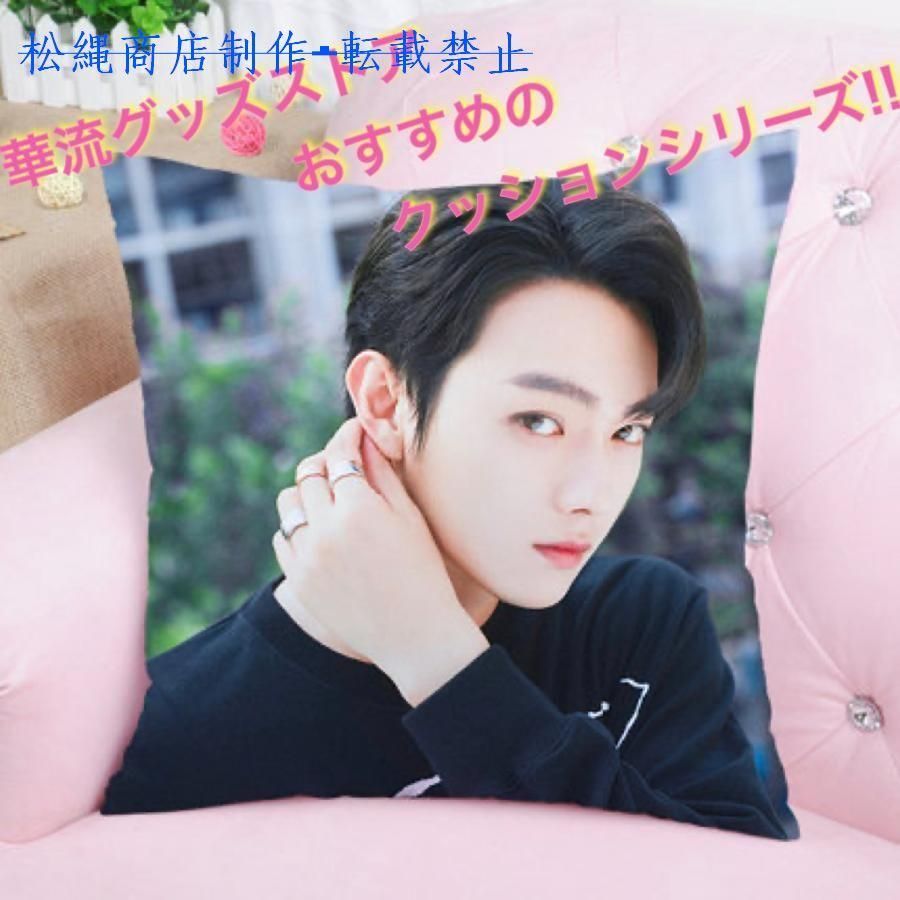 中国俳優シューカイ(許凱)のプリントクッション！