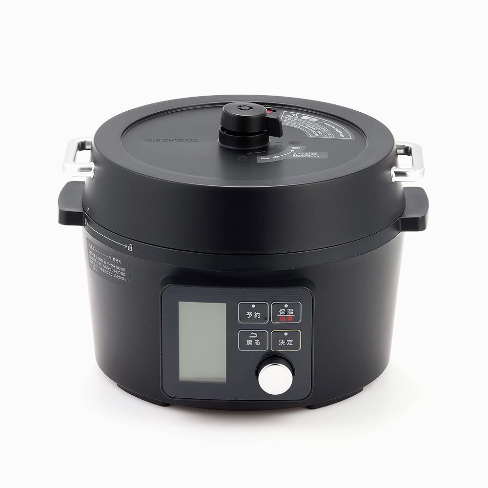 山善 電気圧力鍋 圧力鍋 4L ハイパワー 1200W 低温調理可能 卓上鍋