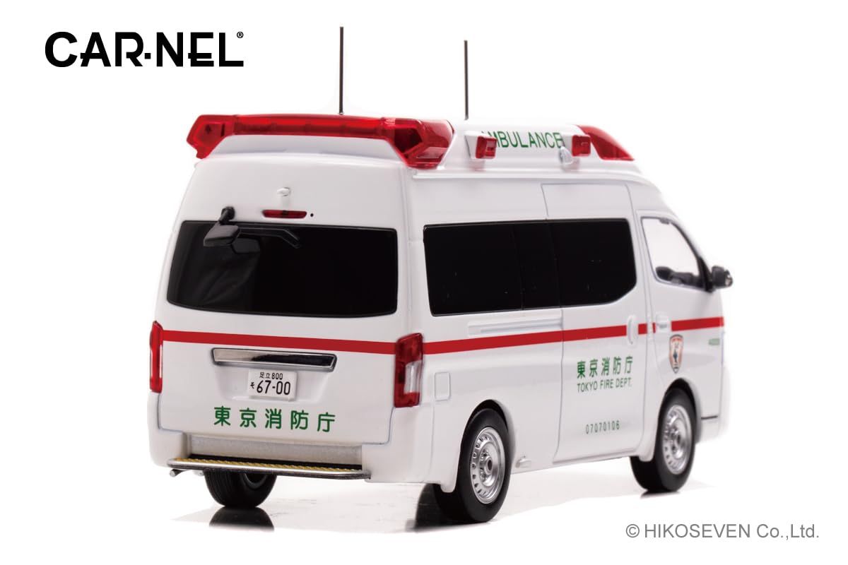 CARNEL 2020 東京消防庁高規格救急車 CARNEL 1/43 日産 パラメディック 2020 東京消防庁高規格救急車