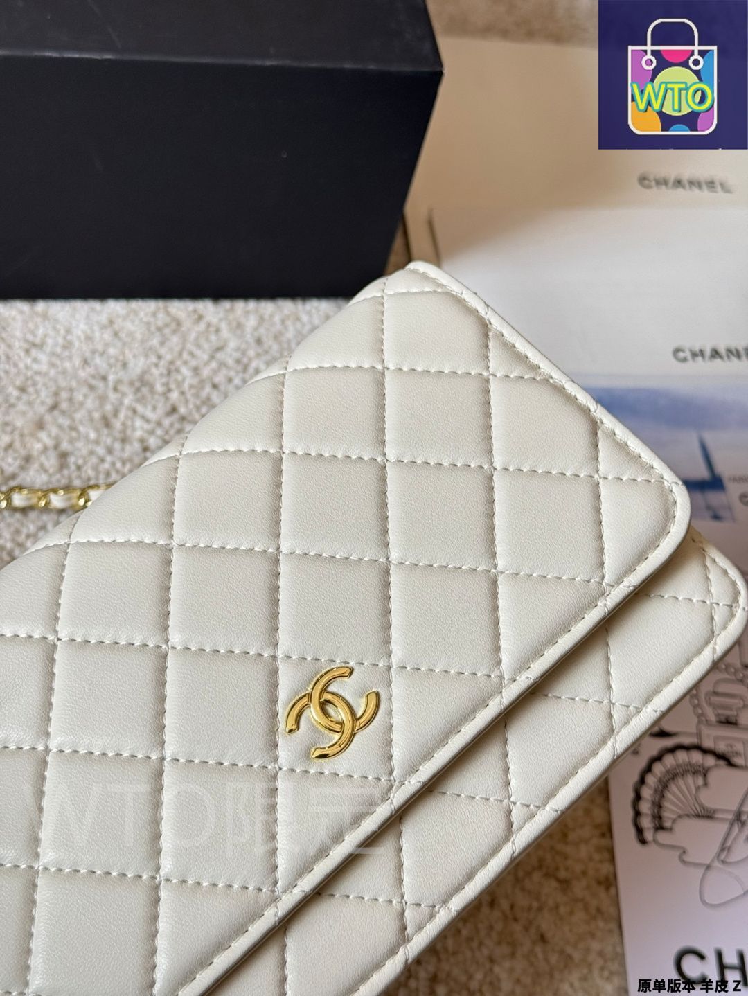 【CHANEL】ヴェルヴェット　財布 楽天市場】≪Brand new≫ CHANEL Flap Long Walette Black Gold