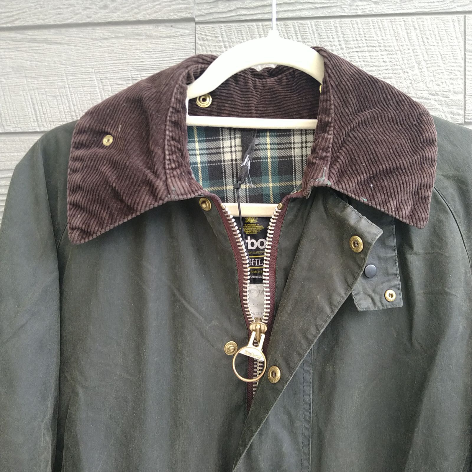 ☆1988年製☆レアモデル☆ Barbour Burghley バブアー バーレー ロング