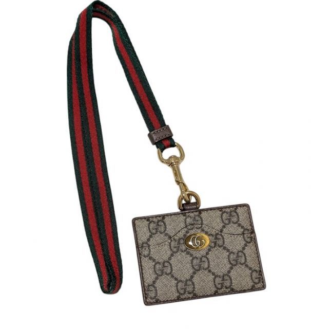 GUCCI グッチ スプリーム IDカードホルダー グッチ カードホルダー IDカードケース GGスプリーム パス