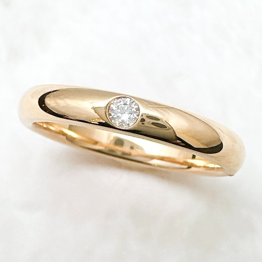美品🌸Harry Winston ラウンド カット マリッジ ピンクゴールド