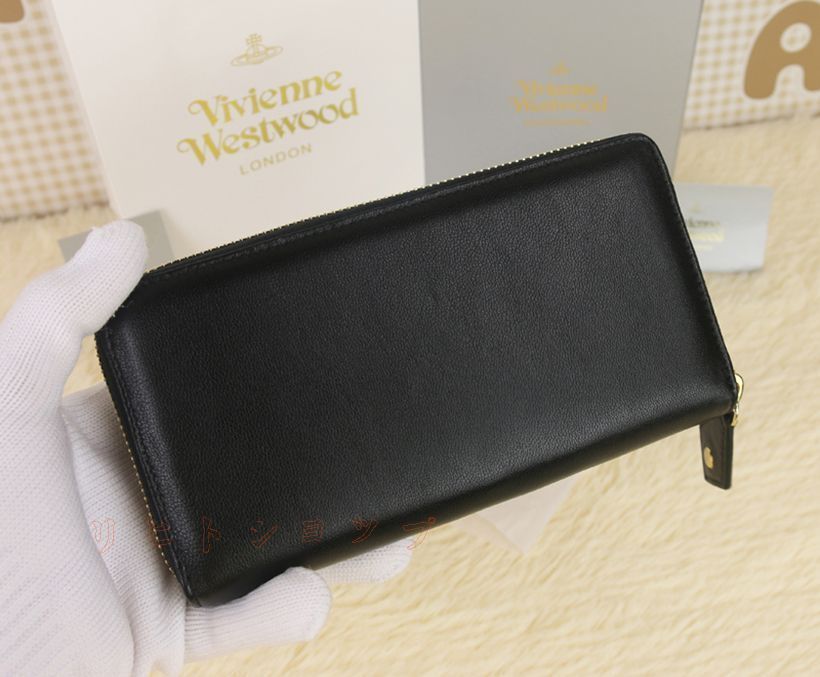 新品　Vivienne Westwood 長財布　ブラック　55vv324 新品 ヴィヴィアンウエストウッド 財布 Vivienne Westwood 長