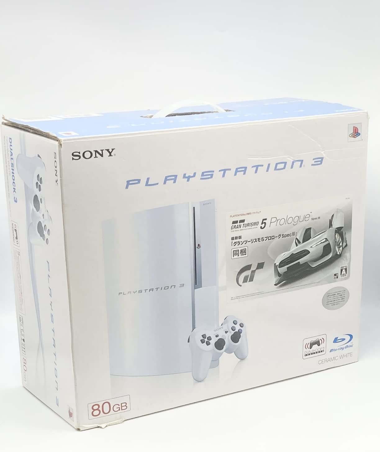箱付 完品 SONY ソニー PLAYSTATION 3(80GB) セラミックホワイト ...