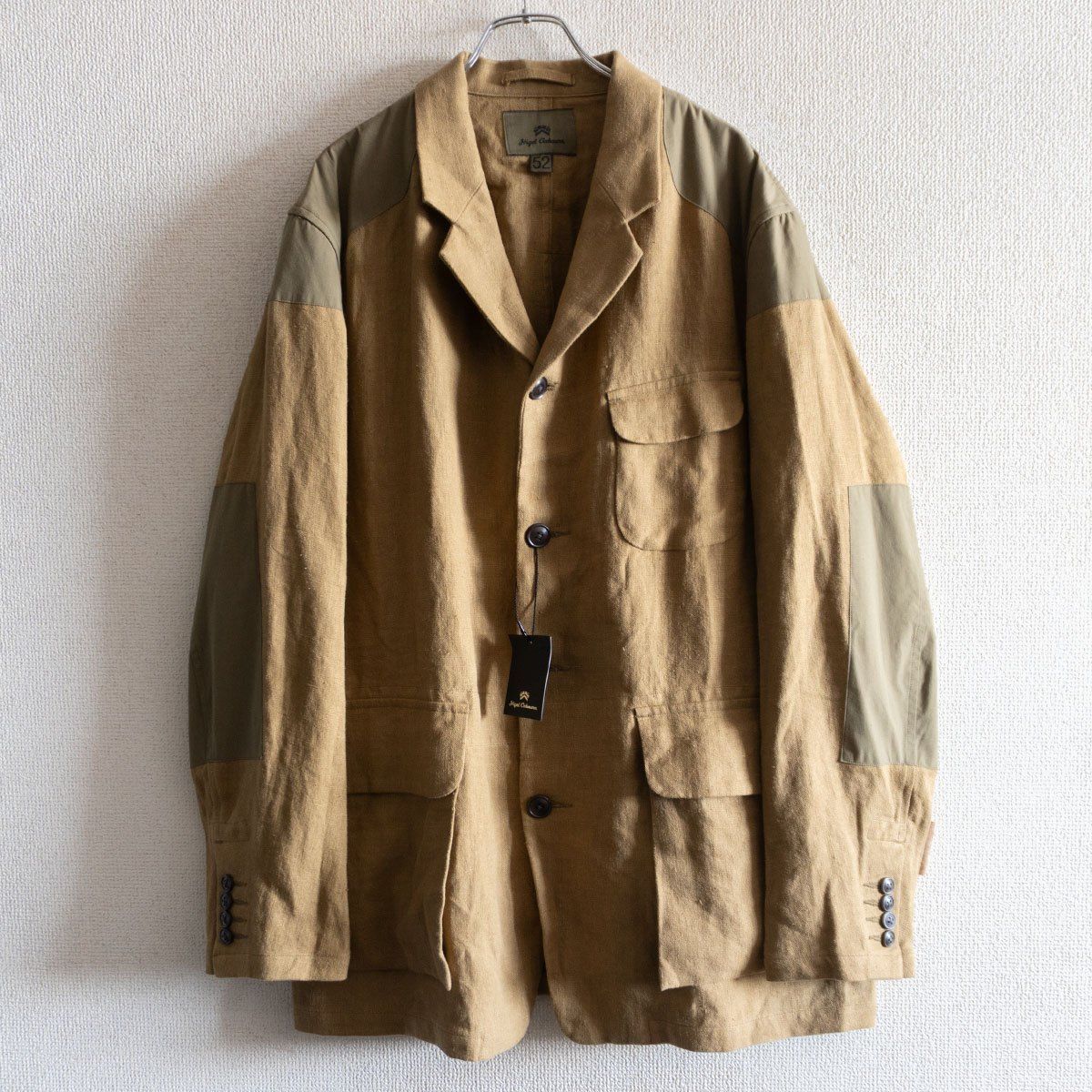 サイズ52 NIGEL CABOURN TENZING JACKET 52 ヘンプ ナイジェルケーボン テンジン ジャケット 25091000