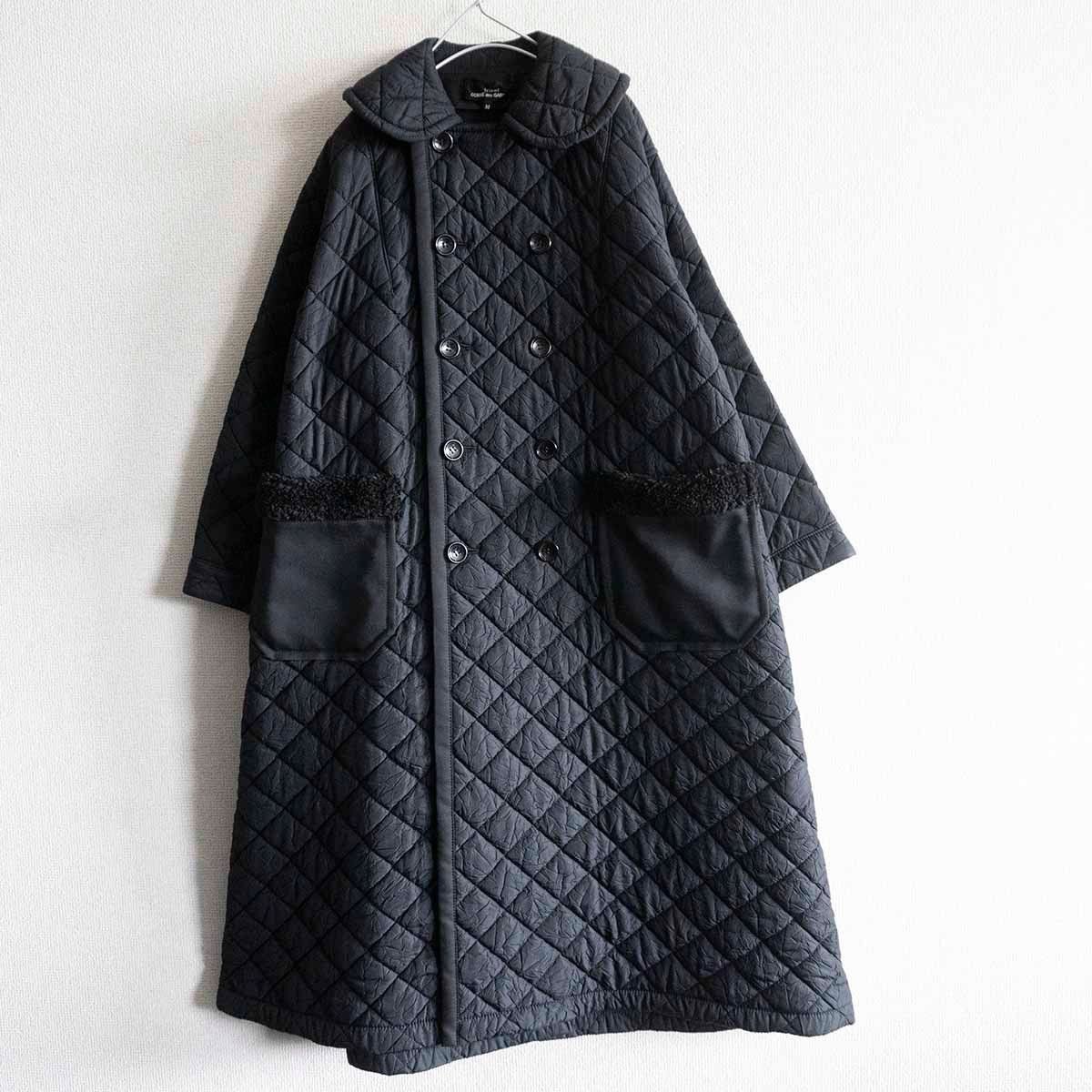 極美品】tricot COMME des GARCONS 【2018AW/ 丸襟 キルティングコート