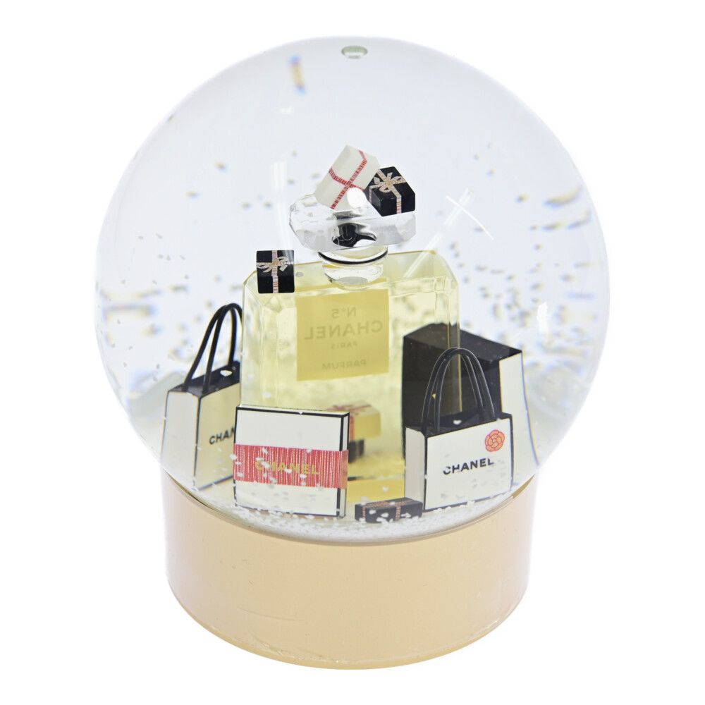 CHANELシャネル No5 スノードーム ゴールド