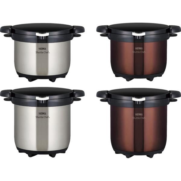 サーモス 真空保温調理器 シャトルシェフ 4.5L KBG-4500 CBW [クリア