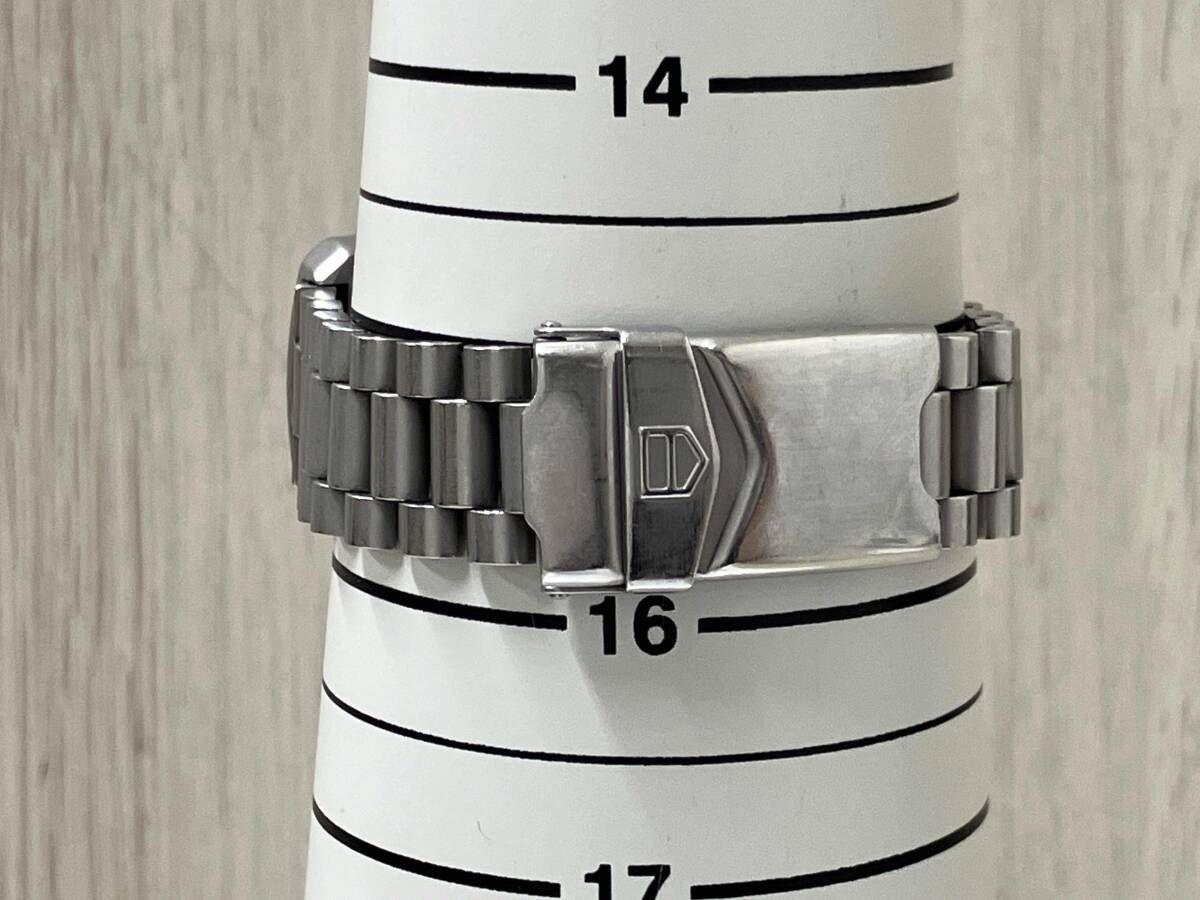 ジャンク TAG HEUER タグホイヤー CA 1211-R0 クォーツ 黒文字盤 不動