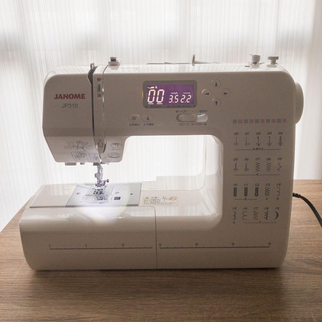 ミシン ジャノメ JANOME JP310 コンピューターミシン - UNICORN - メルカリ