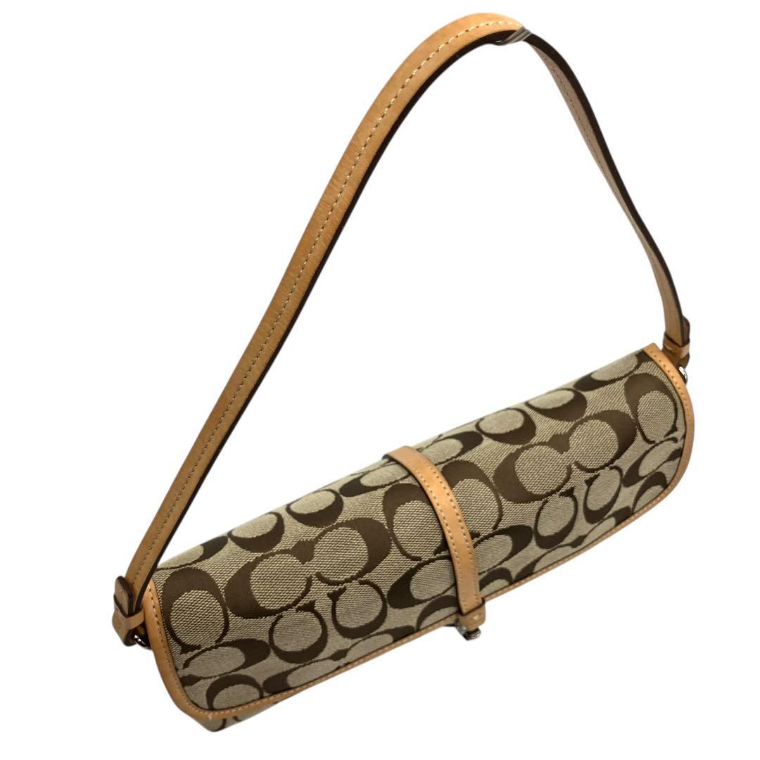 2027 Coach Signature Soft Clip Handbag