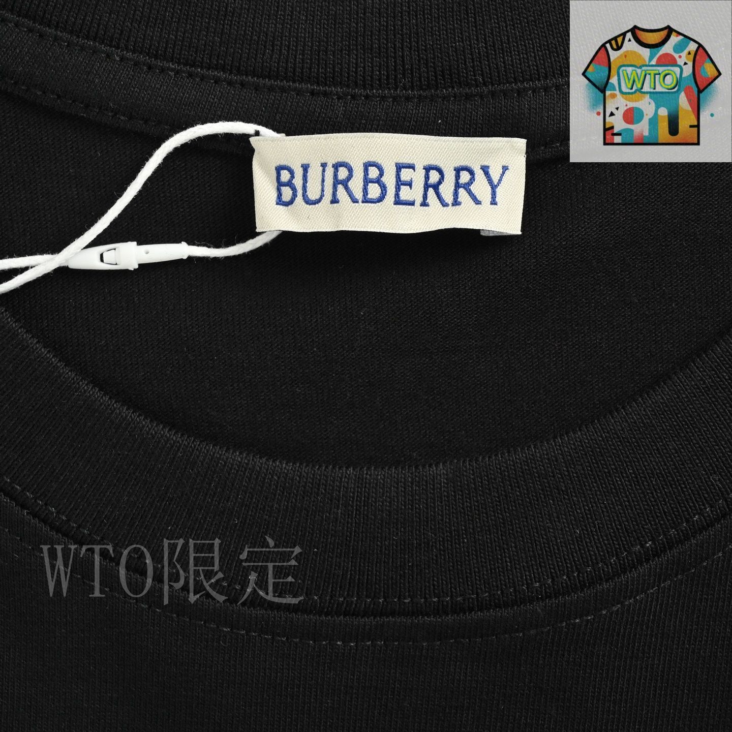 BURBERRY メンズ Tシャツ サイズXS ブラック バーバリー BURBERRY 8055307 Tシャツ メンズ トップス 半袖