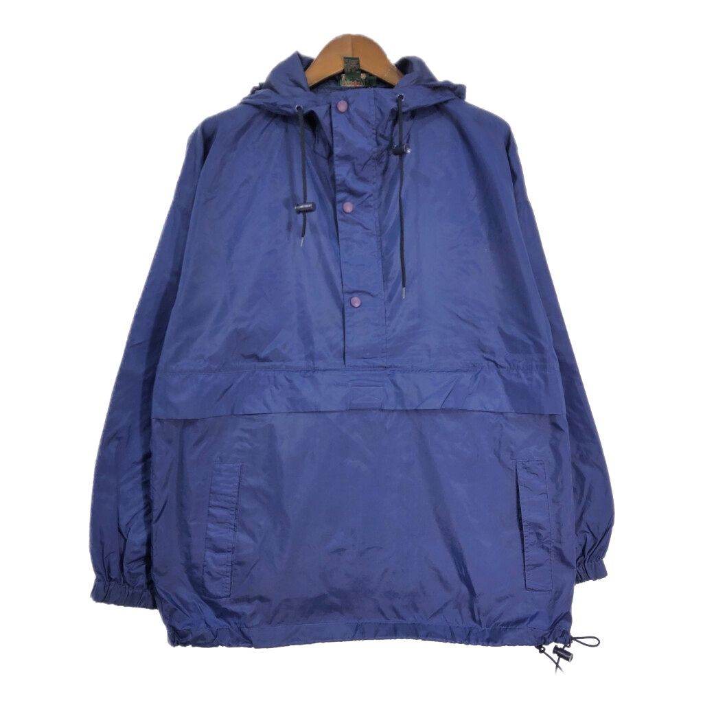 90年代 J.CREW ジェイクルー アノラックパーカー ブルー (メンズ