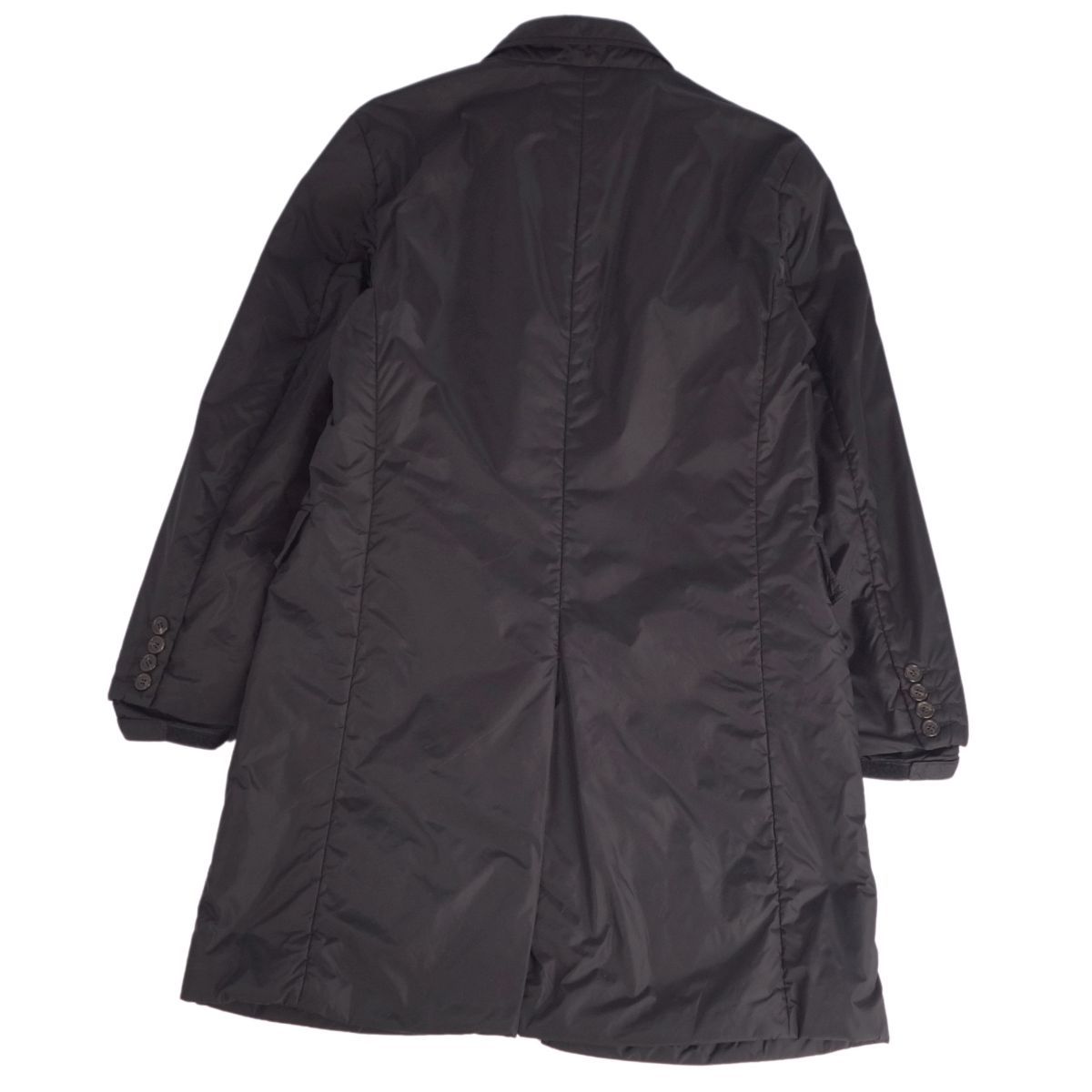 美品 プラダ PRADA コート ロングコート 中綿入り アウター メンズ