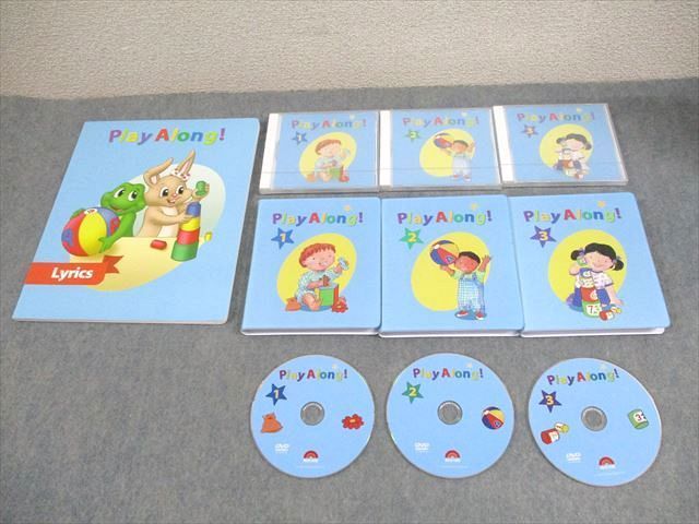 XA12-153 ワールドファミリー Play Along! プレイ・アロング Lyrics CD3巻/DVD3枚付  58S4D