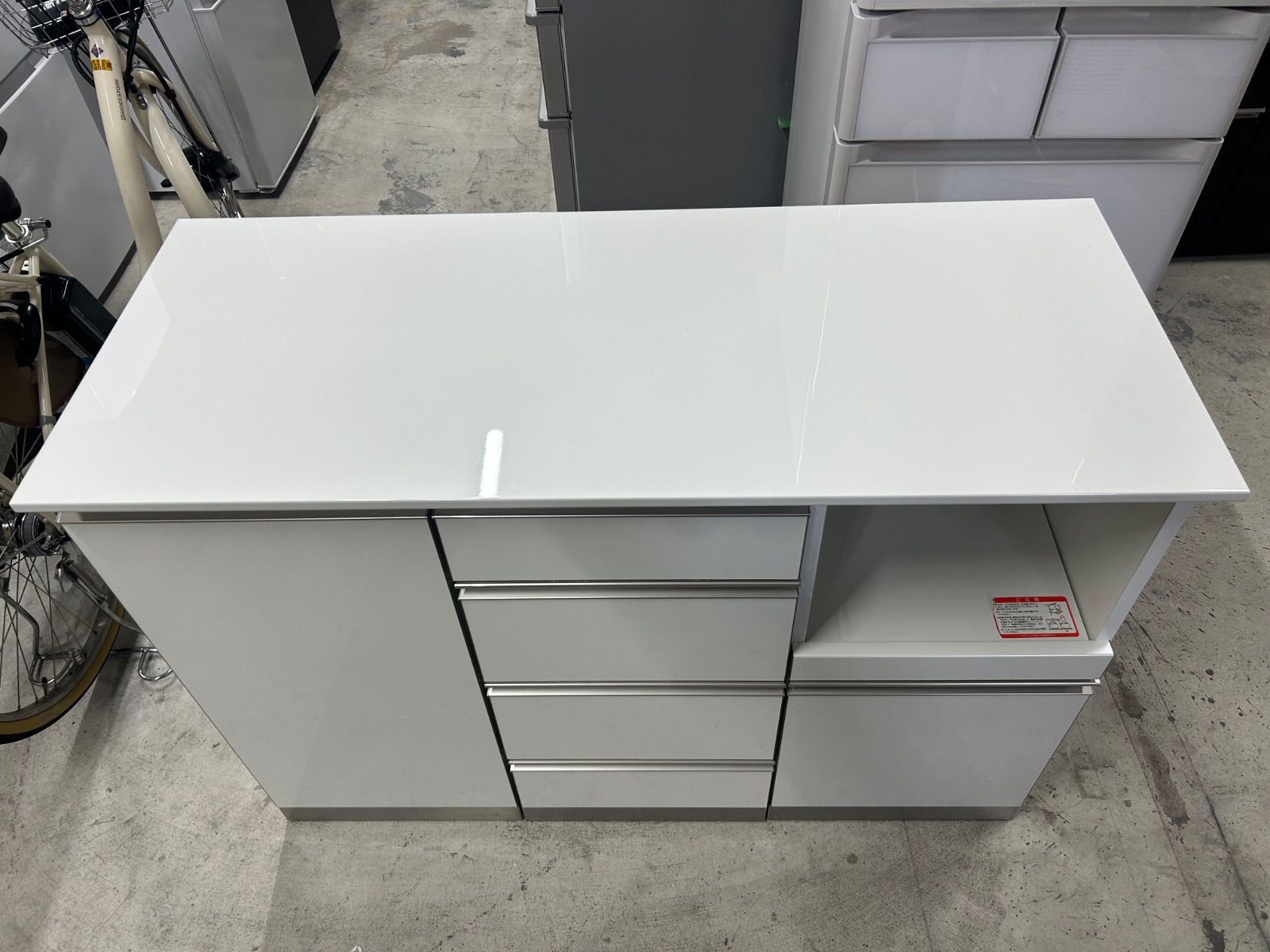 unico ウニコ WYTHE キッチンボードW1205×D450×H1800 unico ウニコ