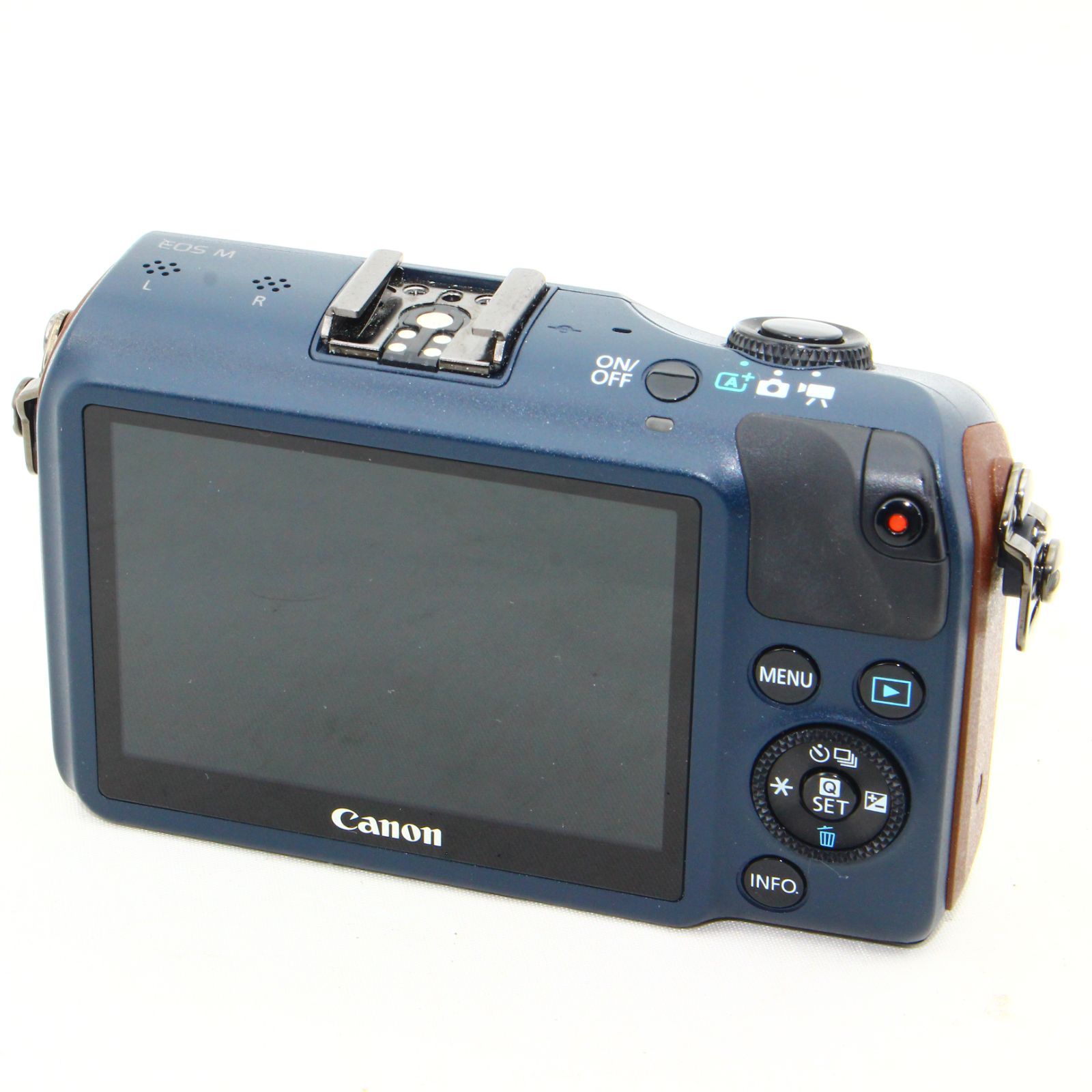 Canon ミラーレス一眼 EOS M ボディ ベイブルー 一部難あり