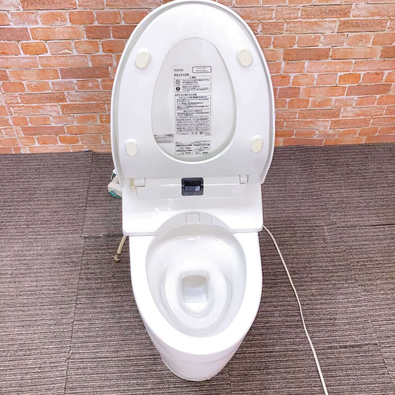 品 ジャンク扱い TOTO ネオレストRH1 トイレ洋式便器 床下排水 CS969B と ウォシュレット一体型タンクレス TCF9764 J N11 ペールホワイト J0068