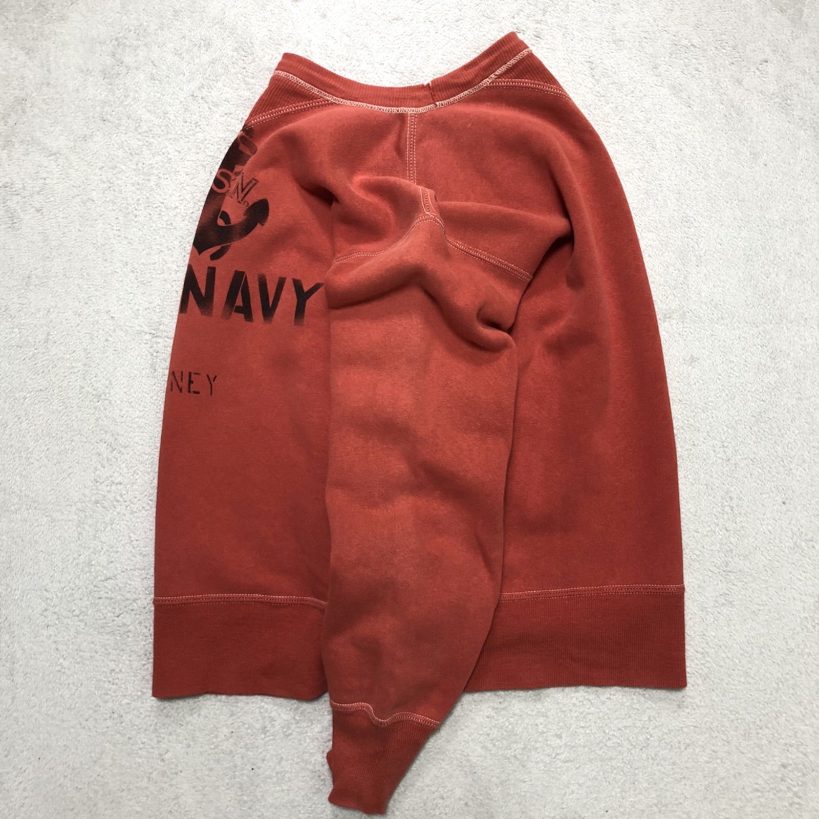 ナガシマWAREHOUSE 茄子紺フェード “ USA“ スウェット ナガシマ様専用WAREHOUSE 茄子紺フェード “ USA“ スウェット