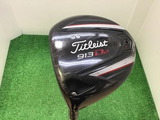  タイトリスト 913 D2  9.5 レフティ ドライバー DR Titleist ROMBAX 55 (フレックスSR) メンズ 男性用 左利き レフティ 左用 Cランク ゴルフクラブ
