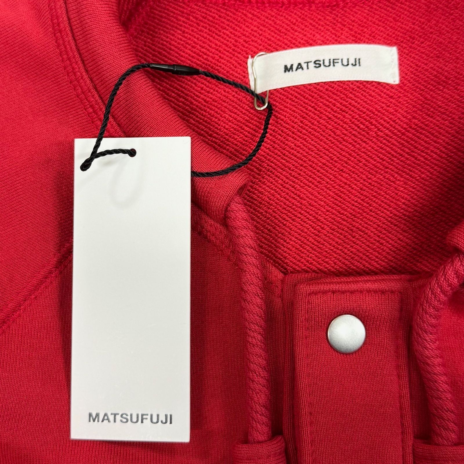 参考上代38500円 未使用品 MATSUFUJI 24SS Sweat Cord Cardigan 