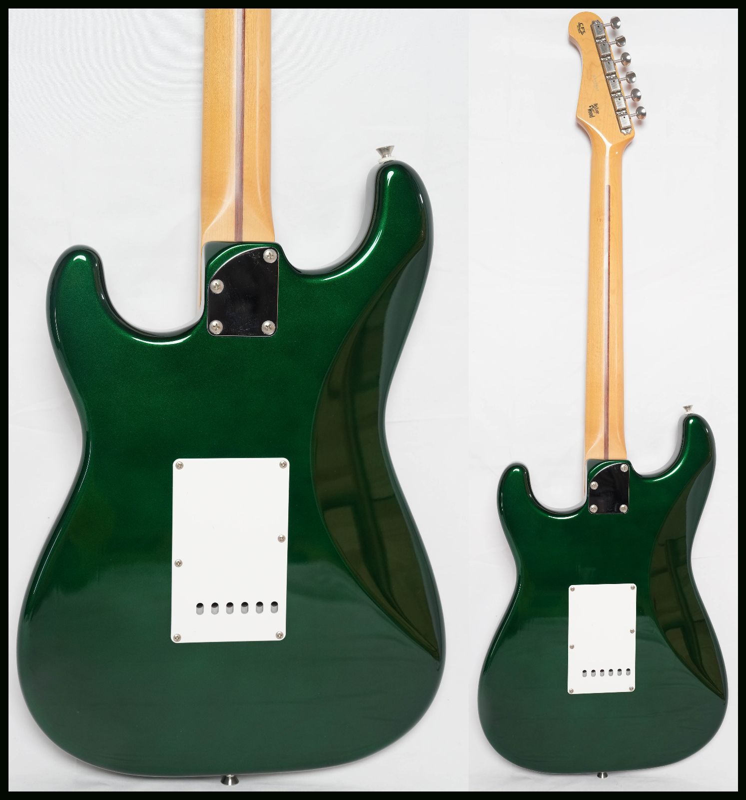 HISTORY SH-SV|R Candy Apple Green CAG フジゲン製ストラトキャスター 2011年製 HC付 Heritage Woodメイプル使用 日本製