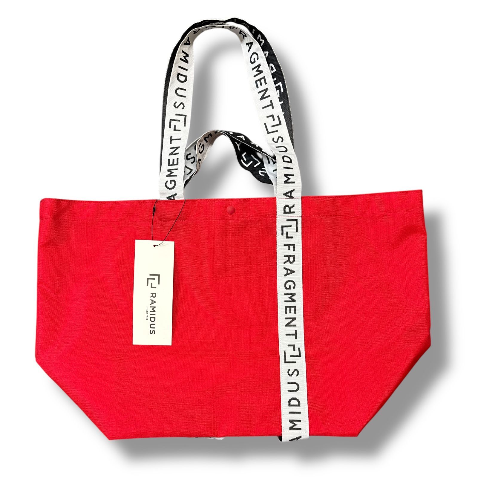 参考上代13200円 未使用品 fragment design × RAMIDUS SQUARE TOTE BAG 