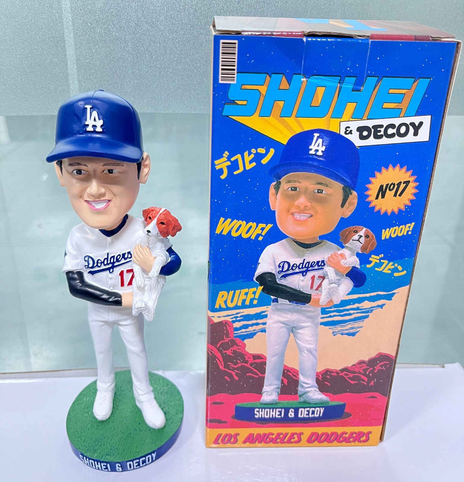8月26日 来場者限定 大谷・デコピン ボブルヘッド 4万個限定
