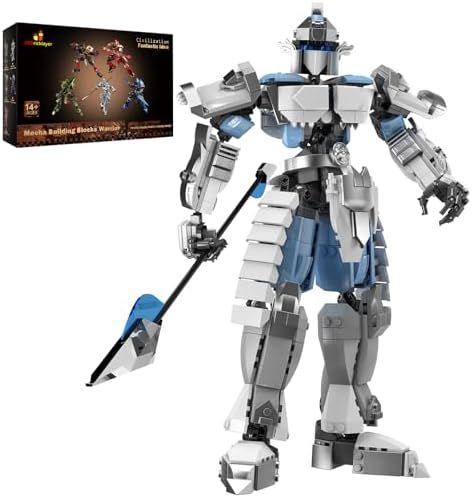 JMBricklayer メカビルディングセット 大人用 70126 メカロボット アクションフィギュア ディスプレイモデル クールな変形バトルトイ 男の子 女の子 メカセットモデル 組み立ておもちゃ ティーンエイジャー大人向け 707