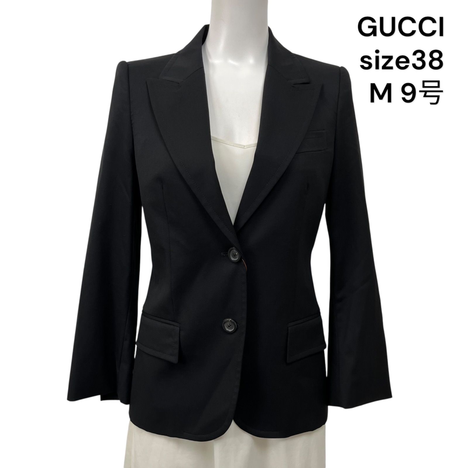 GUCCI グッチ　テーラードジャケット　38 Mサイズ GUCCI グッチ テーラードジャケット 38 Mサイズ 【公式通販】