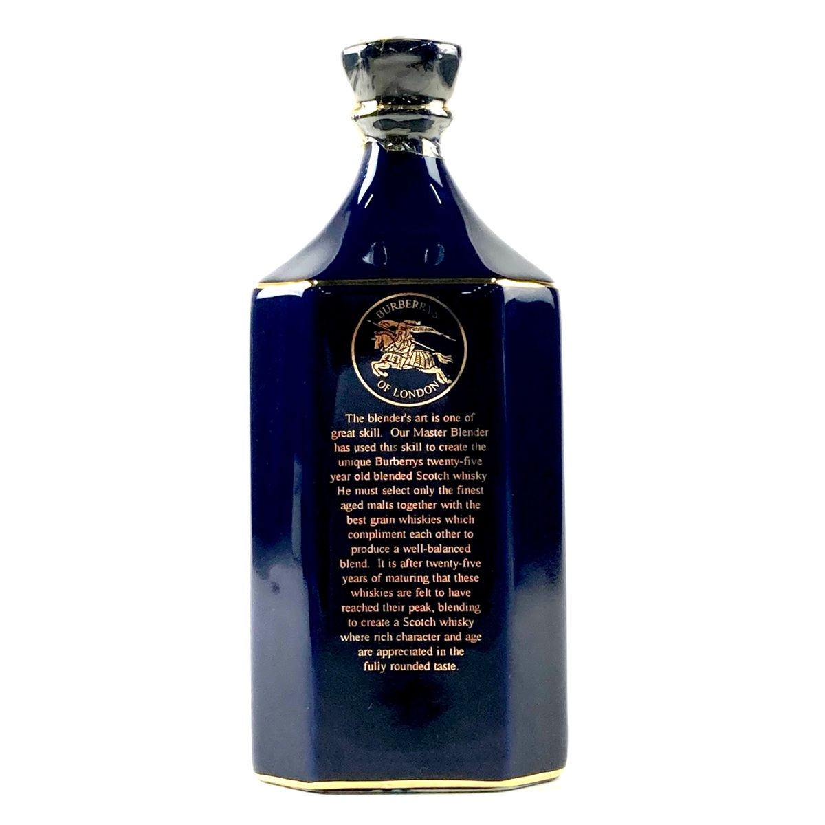 バーバリー　ブレンデッドウィスキー　25年 バーバリー Burberrys 25年 青陶器 700ml スコッチウイスキー