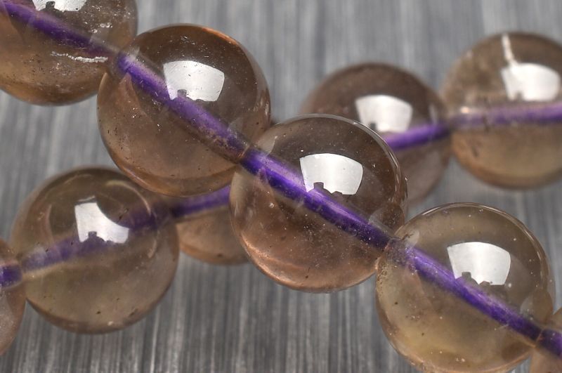 １点物 AAA パープル パープルリビアングラス 9mm ブレスレット パワーストーン 天然石 _U7709