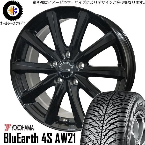 プリウス 185/65R15 オールシーズン | ヨコハマ ブルーアース AW21 u0026 ディレットM10 15インチ 5穴100 