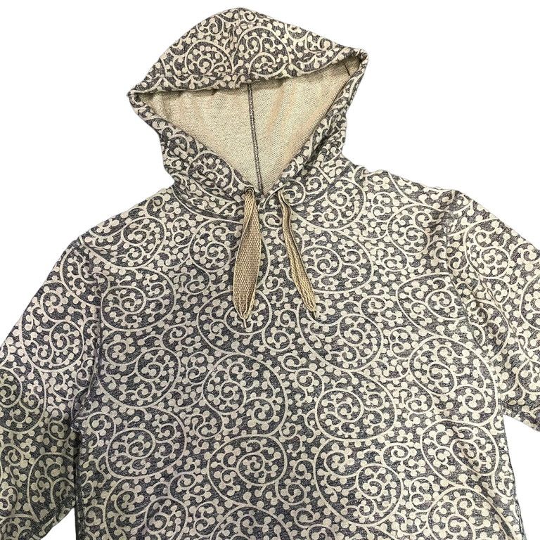 キャピタルkapital 蛸唐草 ナマズパーカー KAPITAL 20SS タコ唐草柄ptナマズフードスウェット - メルカリ