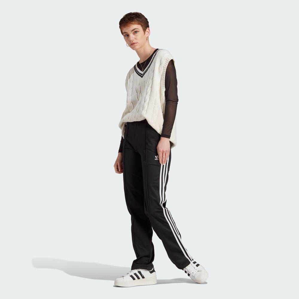 アディダスオリジナルス アディカラー クラシックス ファイヤーバード トラックパンツ レディース WOMEN HAJ86 IL8763 ADICOLOR CLASSICS FIREBIRD TRACK PANTS BLACK