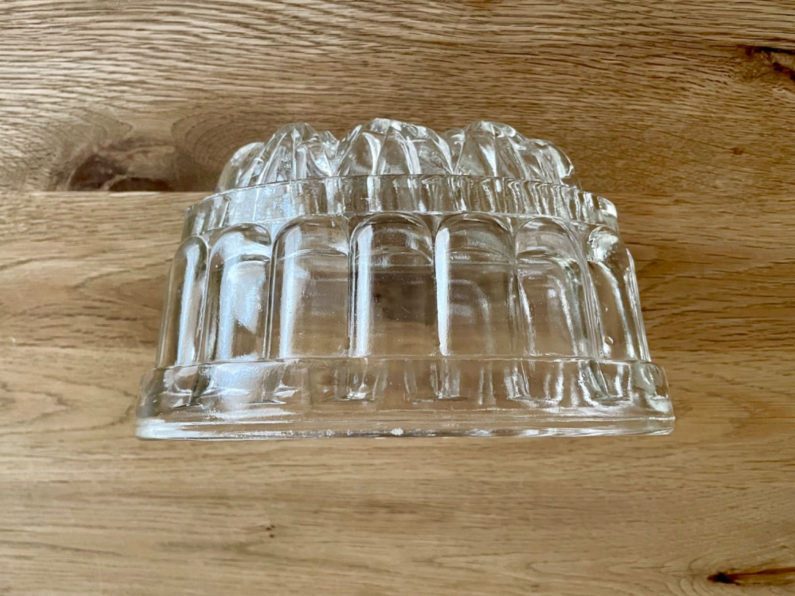 ゼリーモールド イギリスアンティーク 大サイズ ガラス／型